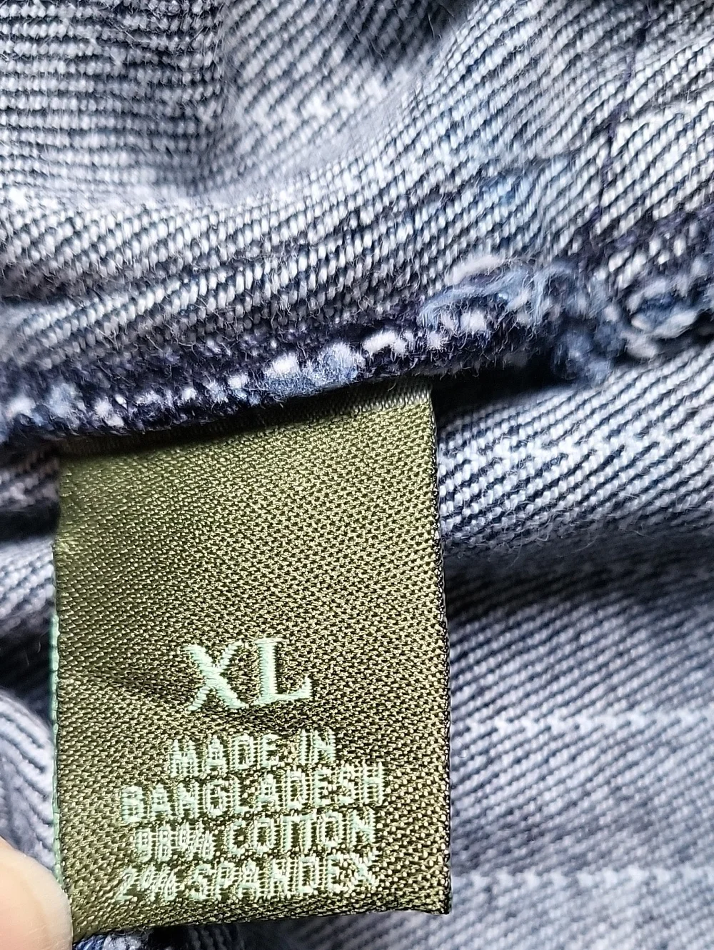 U.S. Polo Assn. Navy Pinstripe Vest with White Stripes